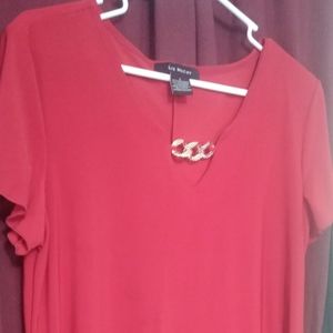 Flashy red top